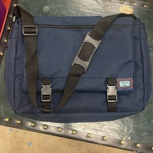 BRAND NEW TIFFANY FOR MEN BLUE BRIEFCASE